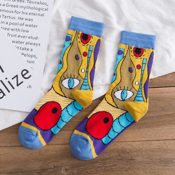 Personality Graffiti Illustration Socks - Image 6