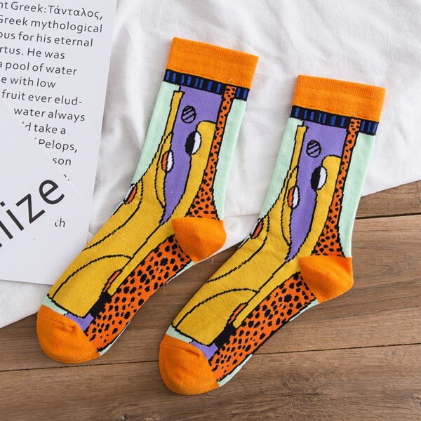 Personality Graffiti Illustration Socks - Image 4