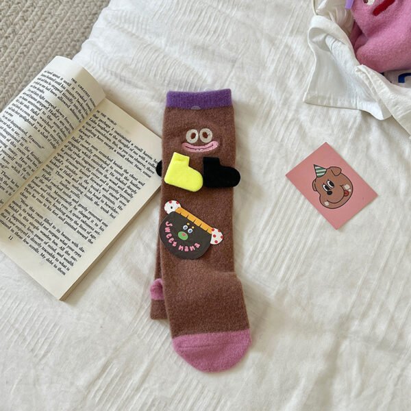 Two Children's Mid-calf Socks - Image 2