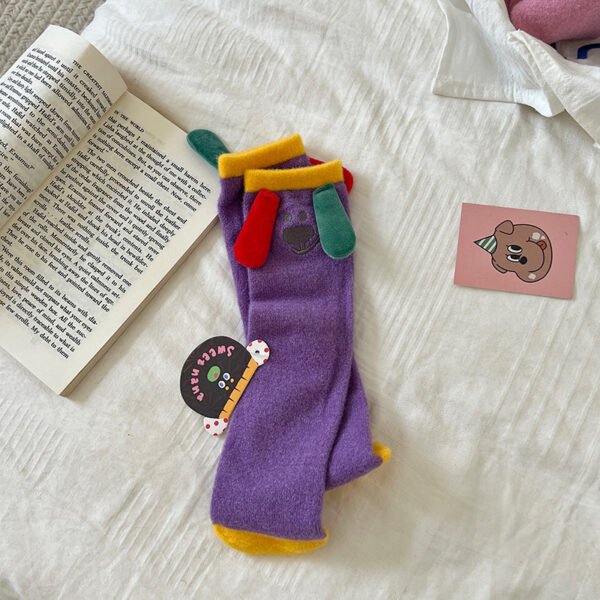 Two Children's Mid-calf Socks - Image 4