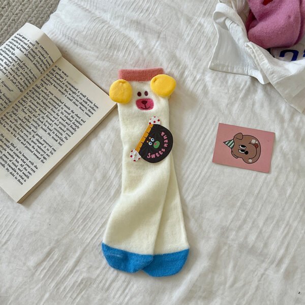 Two Children's Mid-calf Socks